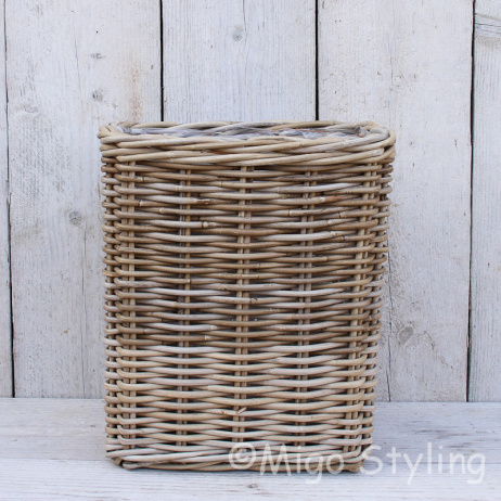 Vensterbankmand rotan hoog 38 cm