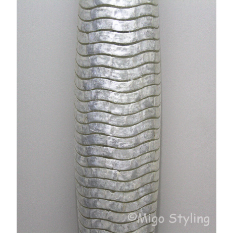Vloerlamp Cone schelpen gestreept