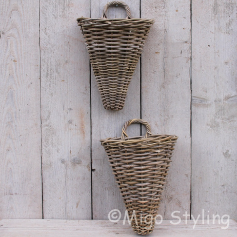 Wandhanger Rotan Puntmodel