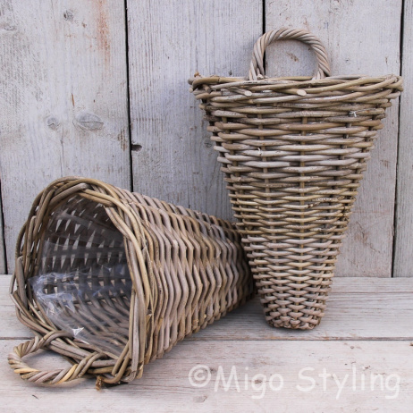 Wandhanger Rotan Puntmodel