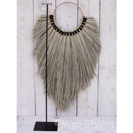 Wandhanger zeegras op standaard 