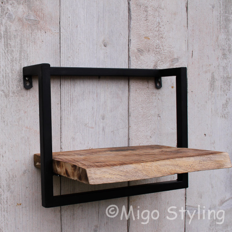 Wandregal Industrie Regal 40cm Mango 