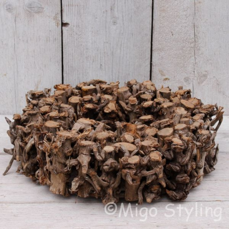 Baumwurzelkranz grob natur 30 cm