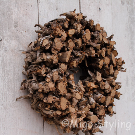 Wortelkrans Grof naturel 40 cm 