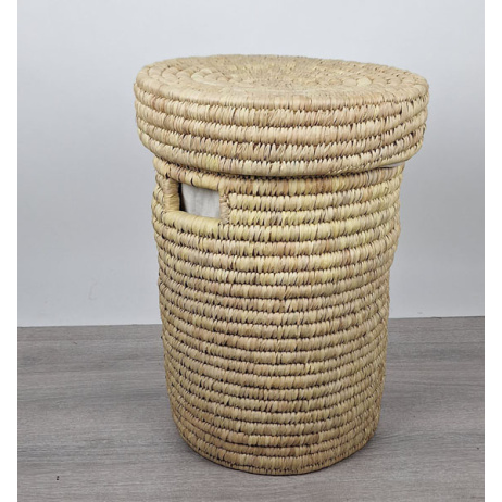 Wäschekorb aus Seegras, Durchmesser 35cm