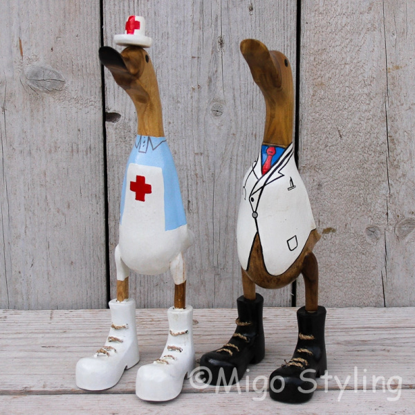 Dokter en Zuster eenden set