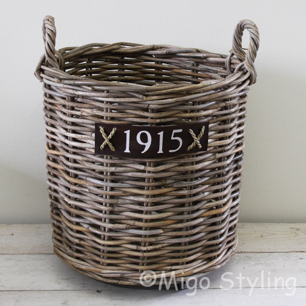 Haardmand / mand voor planten met wielen M 