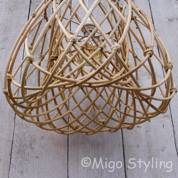 Hanglamp rotan naturel