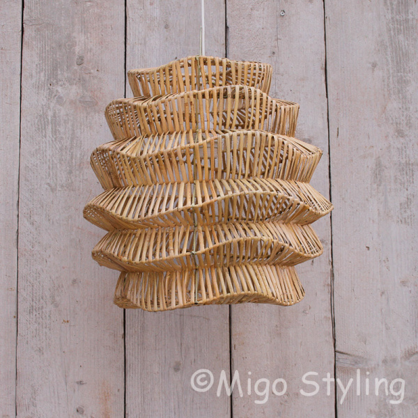 Hanglamp Wave naturel