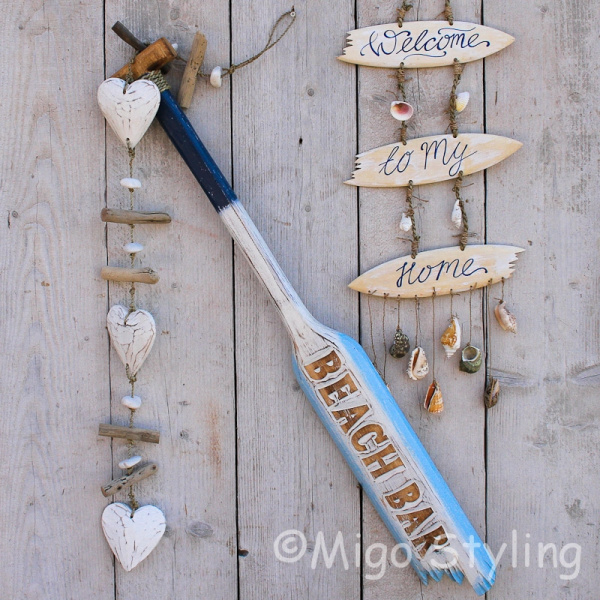 Houten peddel Beach pakket