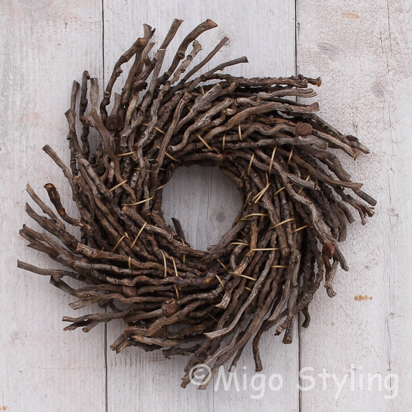 Krans Botay naturel 30 cm