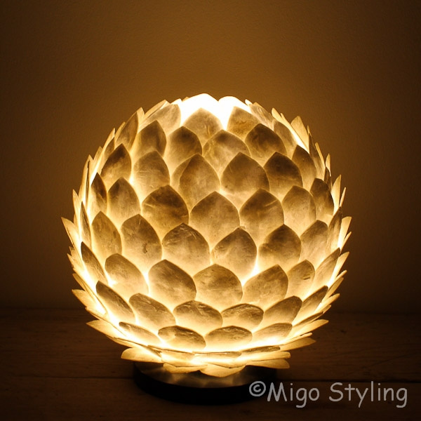 Verdeelstuk Alsjeblieft kijk Zweet Lotus tafellamp slaap of woonkamer? Bestel online - MigoStyling