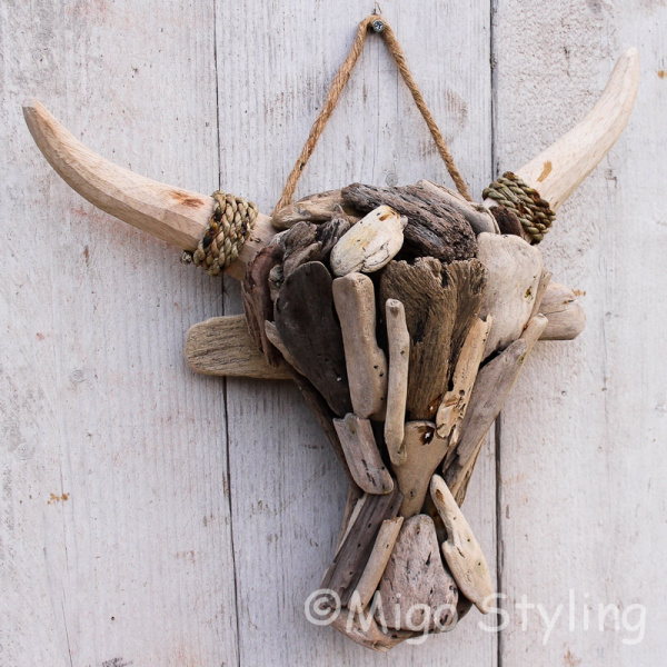 Ossenkop driftwood small -drijfhout  