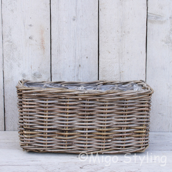Vensterbankmand rotan 50 cm 